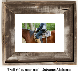 trail rides near me in Satsuma, Alabama